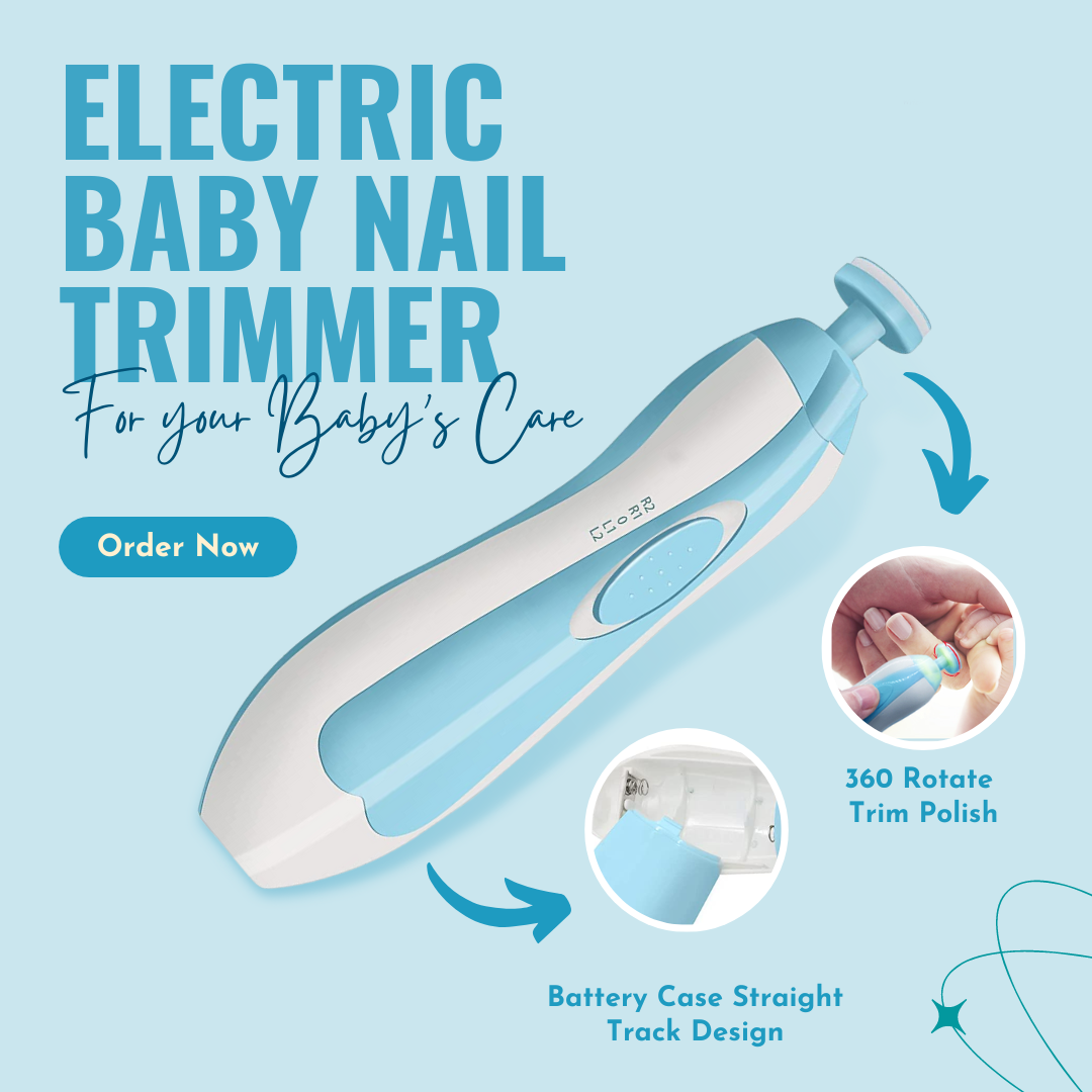 Baby Electric Nail Trimmer – Safe & Gentle Grooming for Your Little One