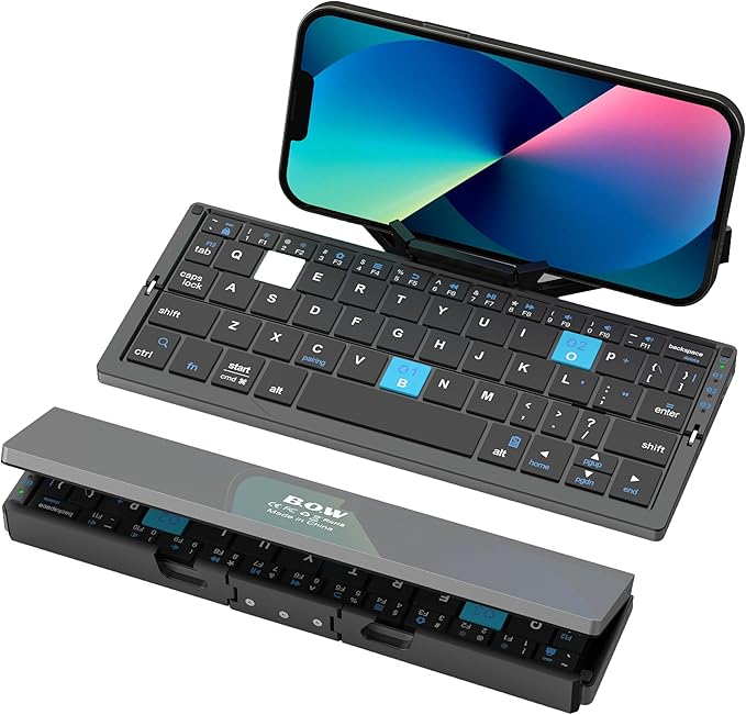 Mini Foldable Keyboard – Work Anywhere with Ease!