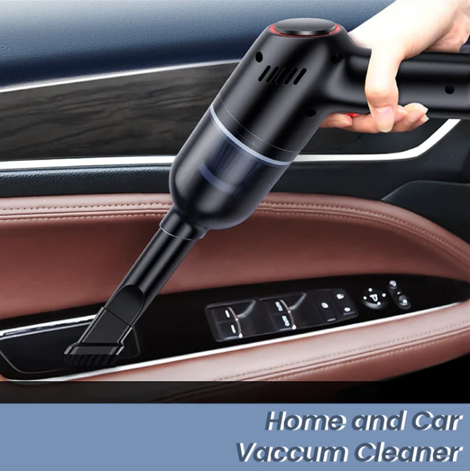 2-in-1 Car Vacuum Cleaner – Powerful Suction & Air Blower for Deep Cleaning!