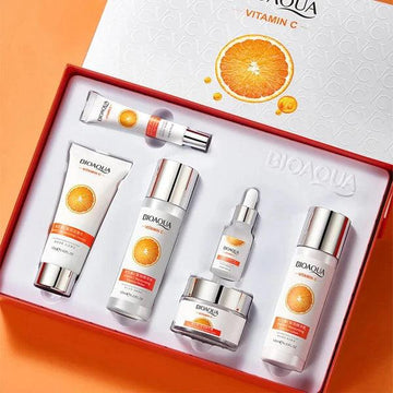 6-Step Vitamin C Facial Skin Care Kit – Brighten & Hydrate Your Skin