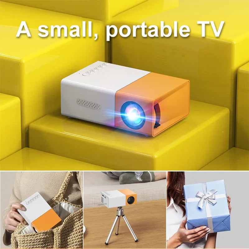 Portable Mini Projector – Your Pocket-Sized Home Theater!