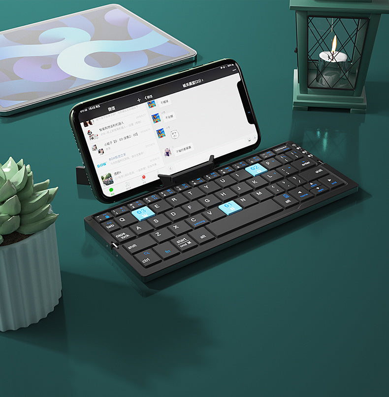 Mini Foldable Keyboard – Work Anywhere with Ease!